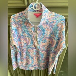 Lily Pulitzer pull over Size Medium